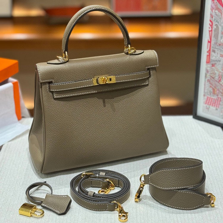 Women's Trendy High-grade Wide Strap Kelly First Crossbody Bags