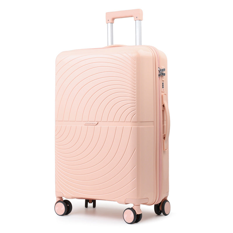 Zipper Suitcase Set Boarding Large Capacity Travel Bags