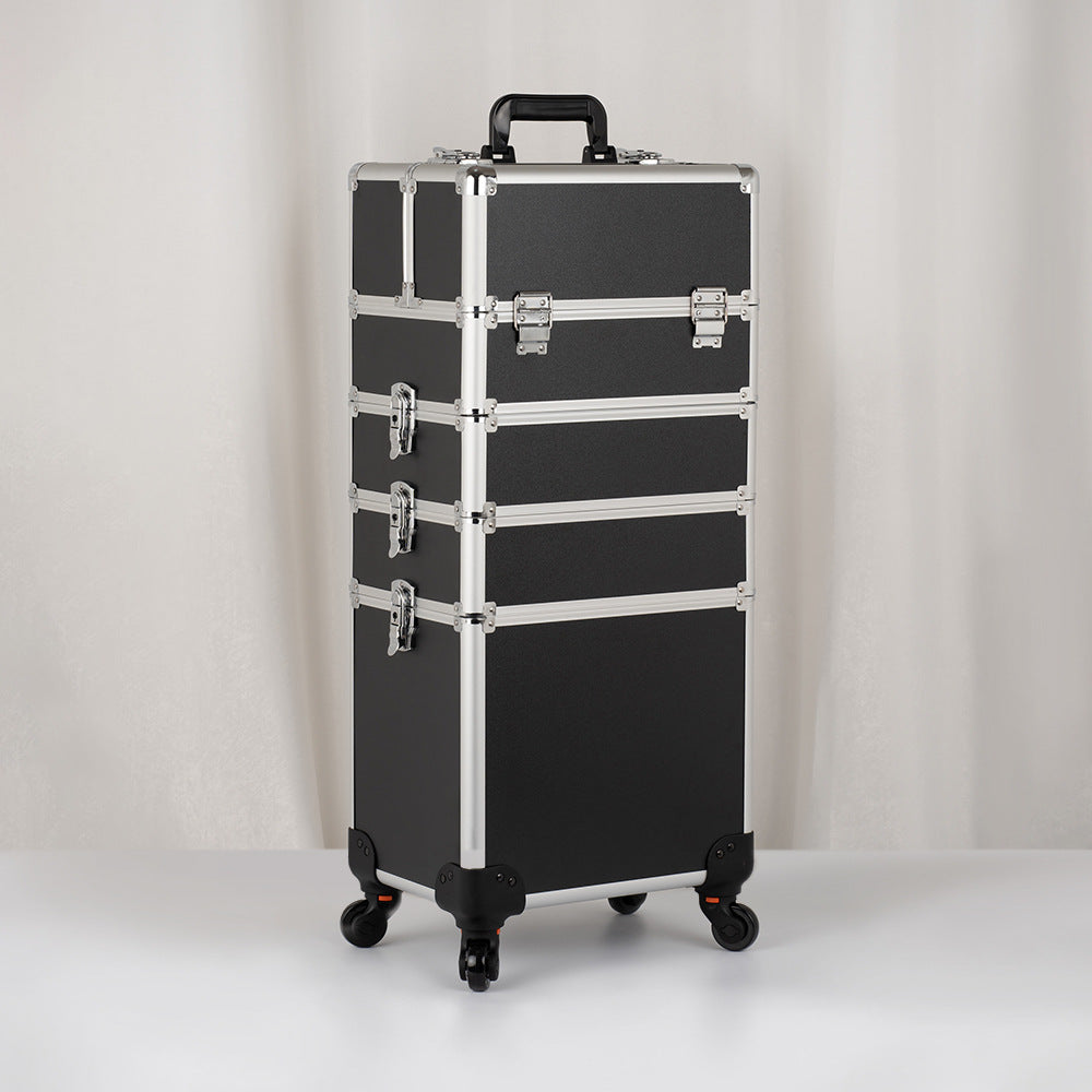 Large Capacity Storage Box With Manicure Cosmetic Cases