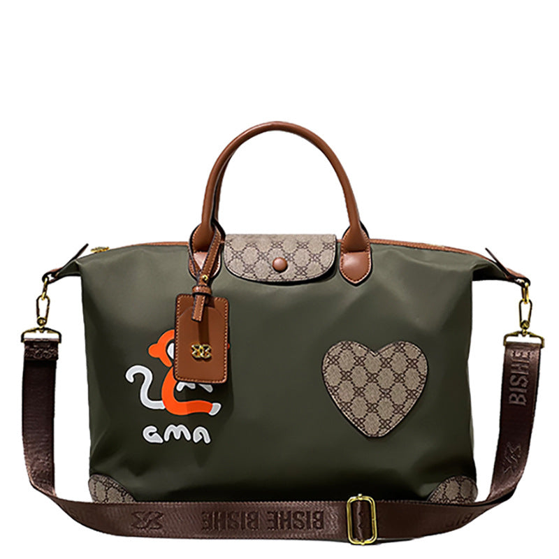 Women's & Men's & Dumpling Light Luxury Design Large Capacity Tote Bags