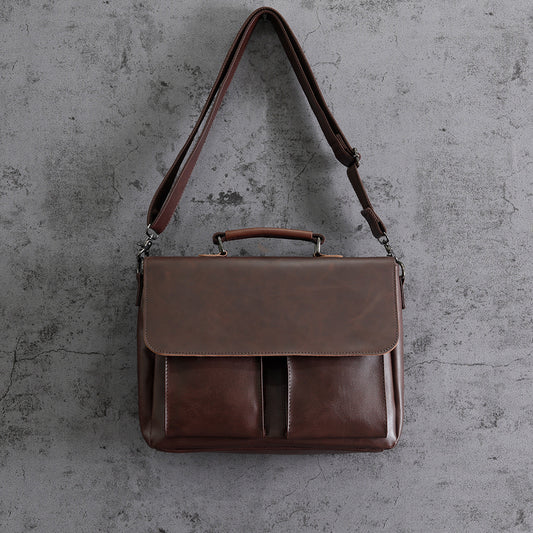 Men's Cool Business Retro Korean Trendy Men's Briefcases