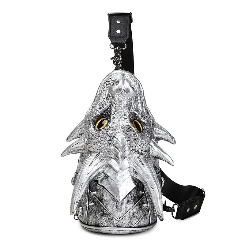 Women's & Men's & Personality Rivets Three-dimensional Faucet Fashion Backpacks