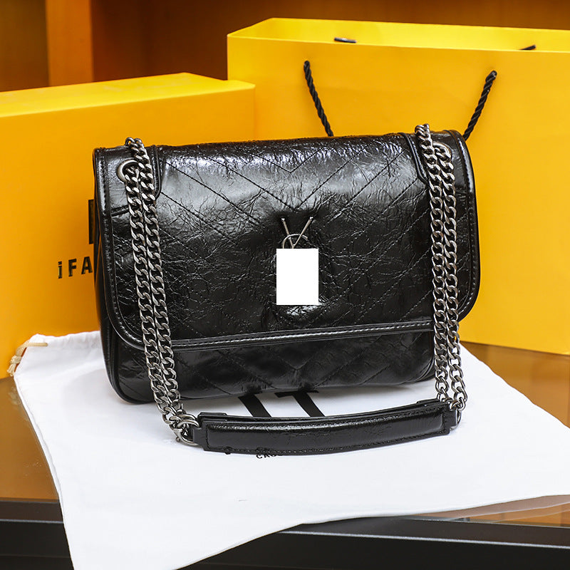 Underarm Female Wandering Vintage Chain Live Crossbody Bags