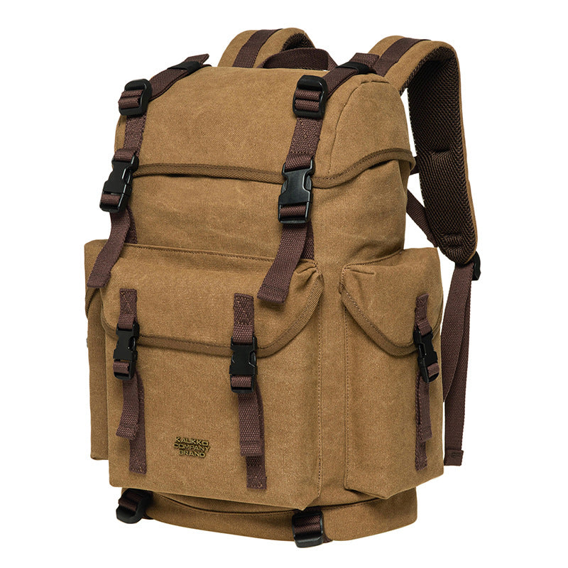 Trend Large Capacity Retro Canvas Daily Backpacks