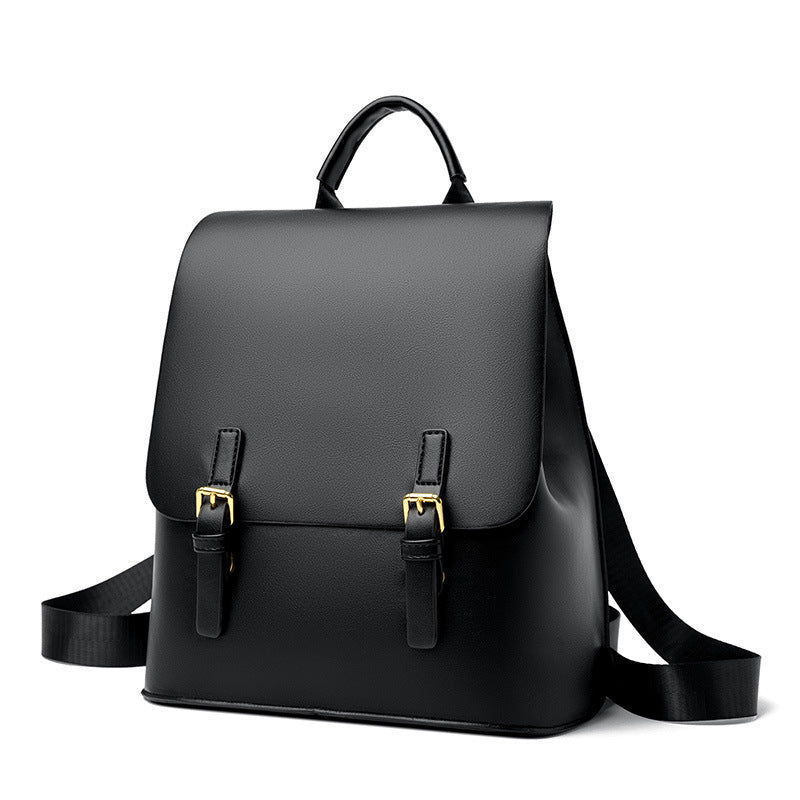 Women's Leather Fashion High Sense Minority Large Backpacks