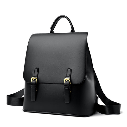 Women's Leather Fashion High Sense Minority Large Backpacks
