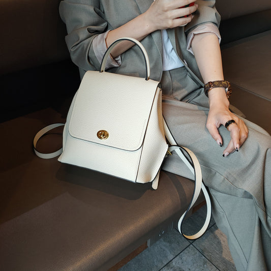 Women's Leather Korean Style Fashionable High-grade Retro Bags