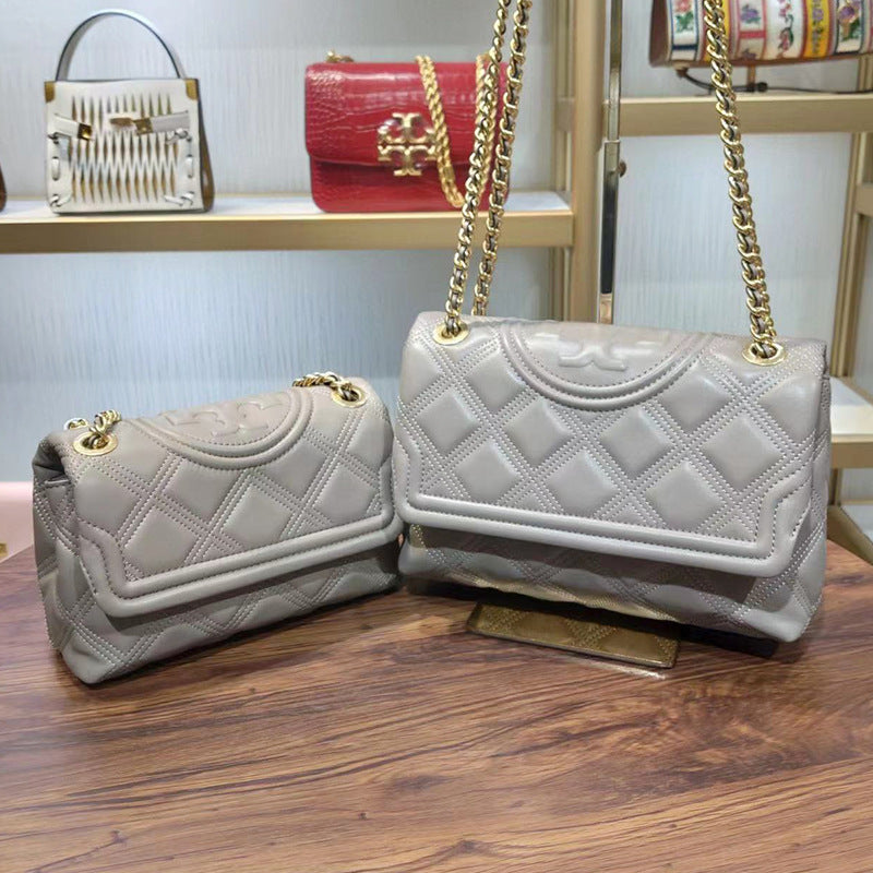 Women's Genuine Leather Fashion Korean Flip Sheepskin Shoulder Bags