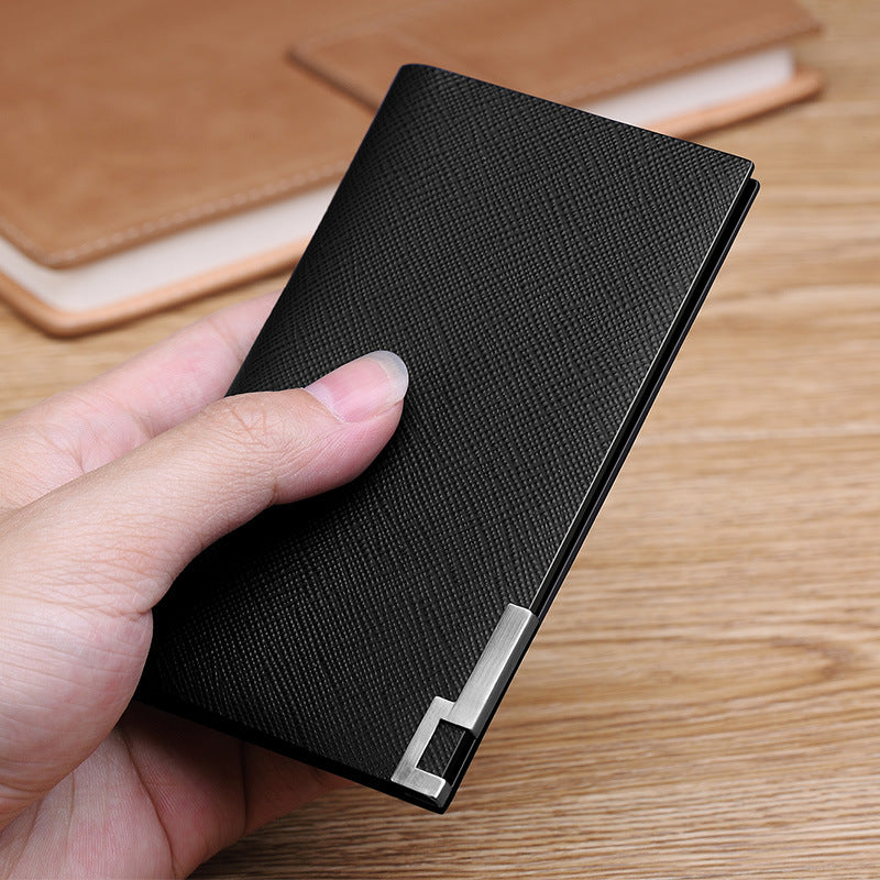 Men's Emperor Paul Leather Cattlehide Access Cover Card Holder