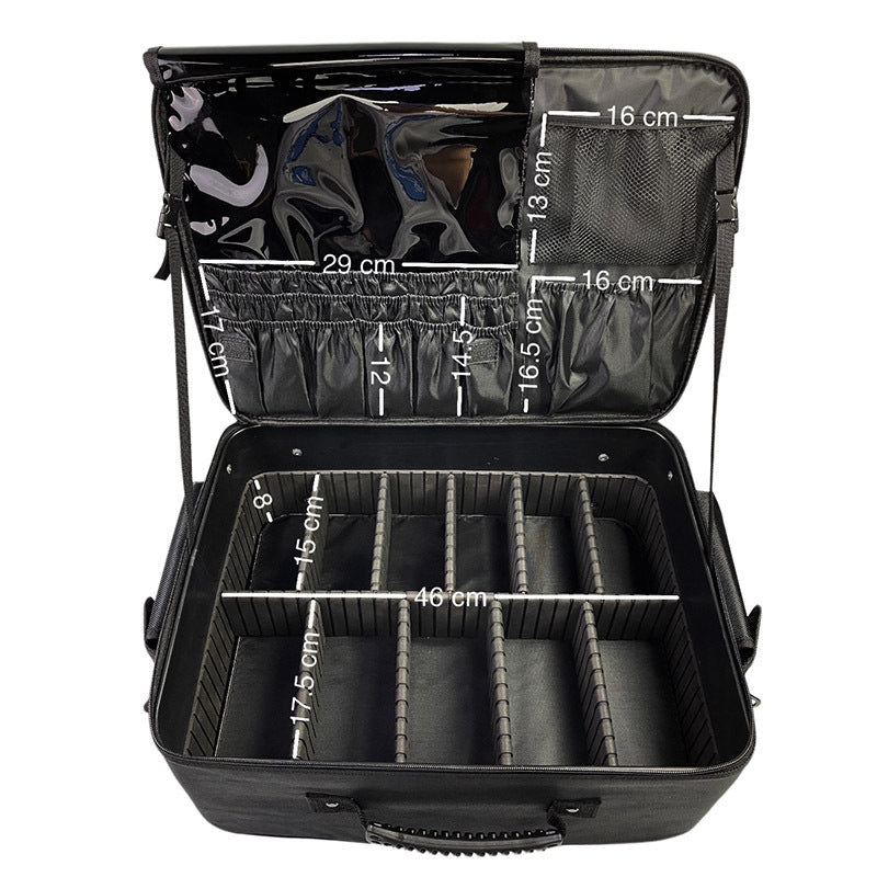 Wedding Makeup Tattoo Nail Portable Oxford Cosmetic Cases