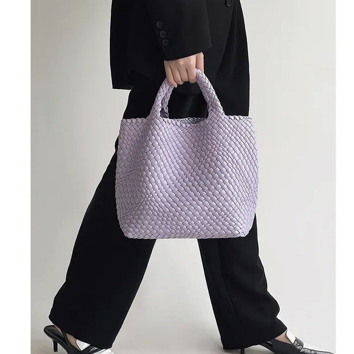 Women's Handmade Woven Portable Large Capacity Tote Bags