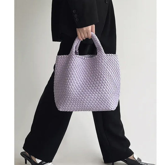 Women's Handmade Woven Portable Large Capacity Tote Bags