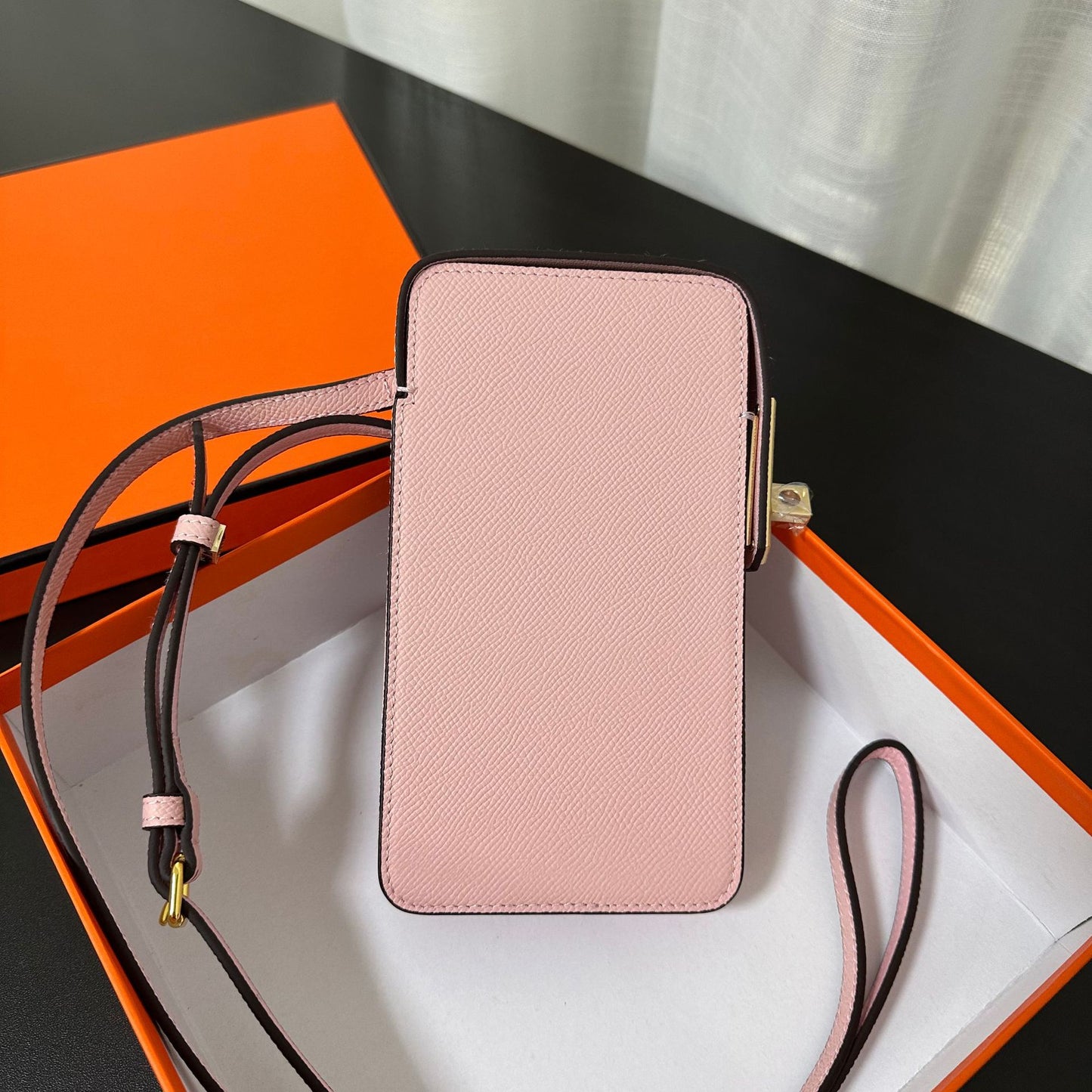 Women's Cowhide Kelly Mobile Lightweight Mini Pouch Crossbody Bags