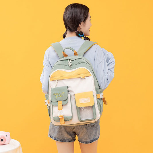 Men's Simple Style Fashion Trendy Large Capacity Backpacks