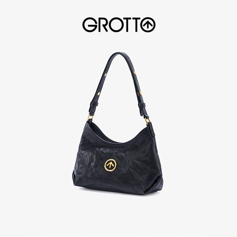 New Sun Mini Genuine Leather Soft Shoulder Bags
