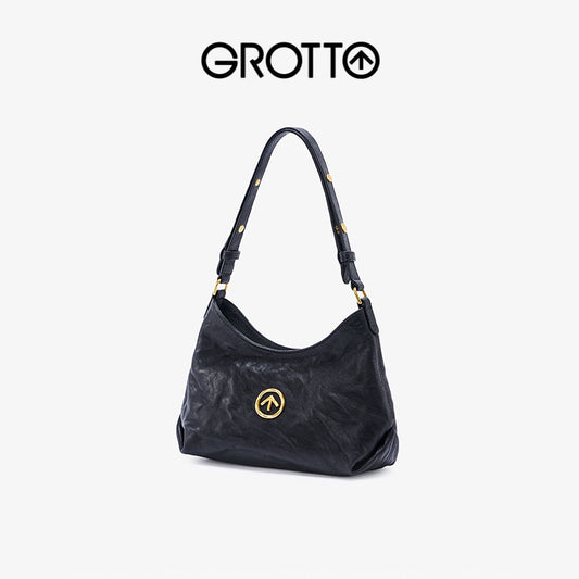 New Sun Mini Genuine Leather Soft Shoulder Bags