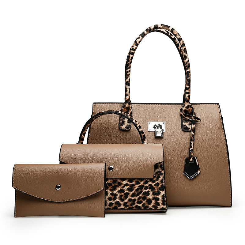 Women's Three-piece Urban Simple Large Capacity Portable Handbags
