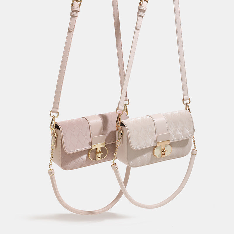Light Summer Neon Rhombus Chain High Small Square Bags