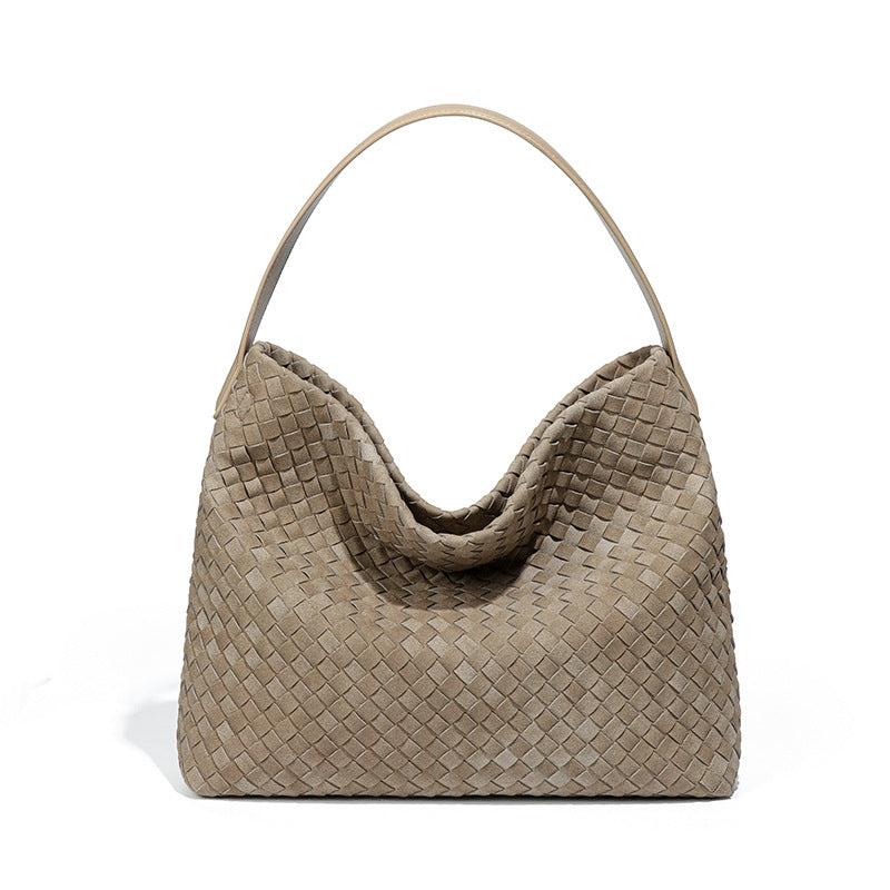Women's High-grade Large Capacity For Woven Underarm Tote Bags