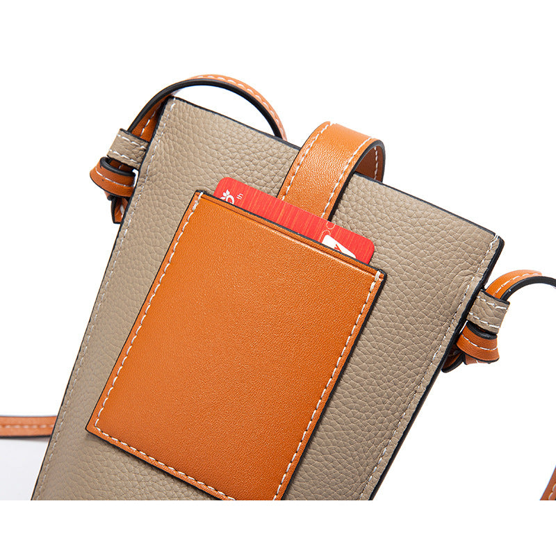 Women's Genuine Leather Summer Retro Single Mini Crossbody Bags