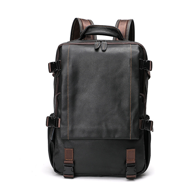Leather Large Capacity First Layer Cowhide Backpacks