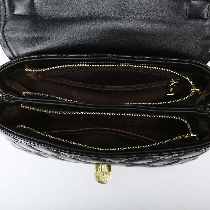 Women's Large Capacity Diamond Quilted Advanced Chic Handbags