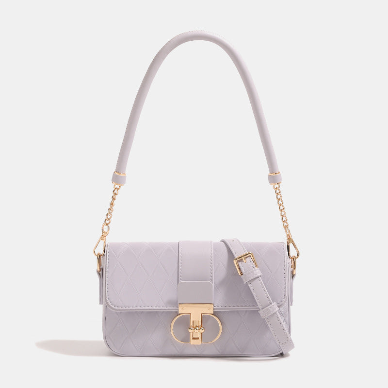Light Summer Neon Rhombus Chain High Small Square Bags