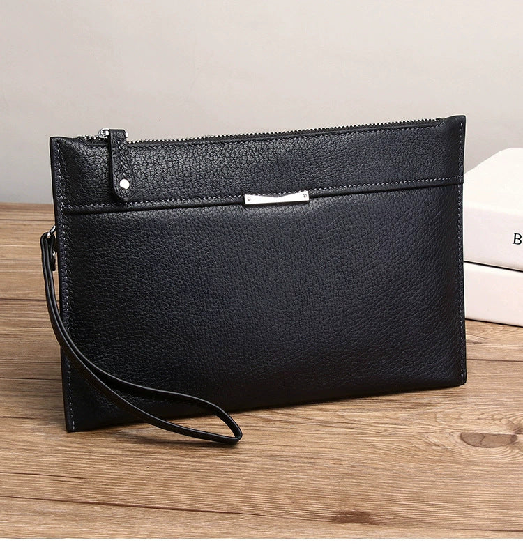 Men's Large Capacity Clutch File Gift Men's Handbags