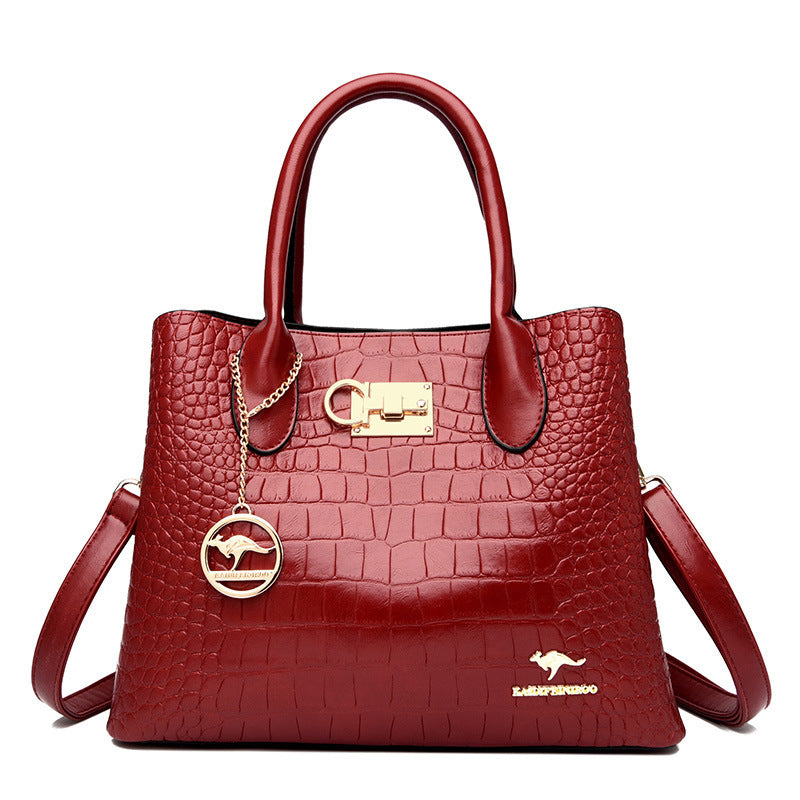 Women's Glamorous Graceful Beautiful Crocodile Pattern Handbags