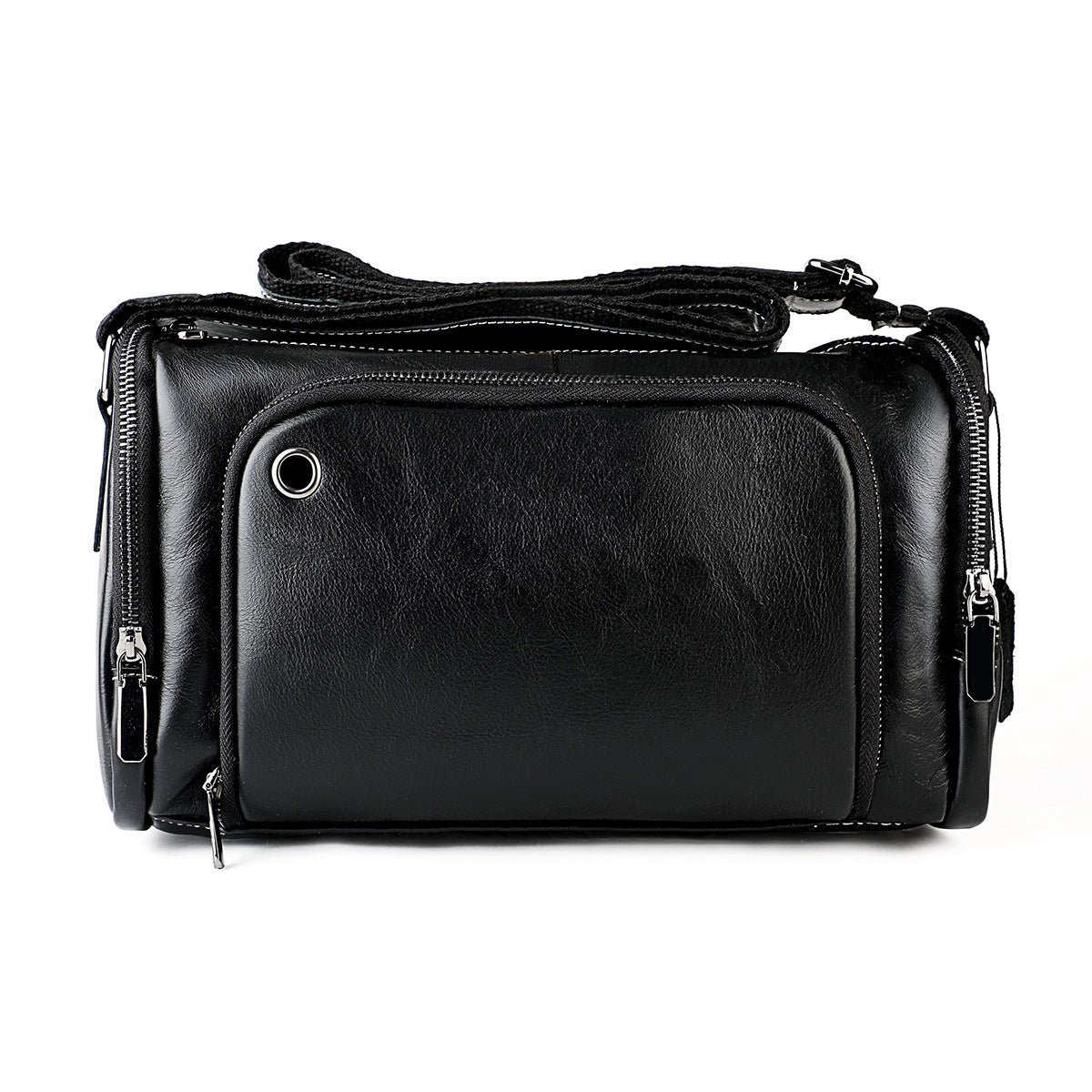 Men's Genuine Leather High-grade Large Capacity Cowhide Men's Messenger Bags