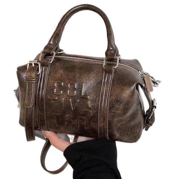 Women's Simple Cultivator Fashion Commuter Carrying Small Square Bags