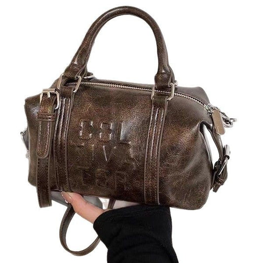 Women's Simple Cultivator Fashion Commuter Carrying Small Square Bags