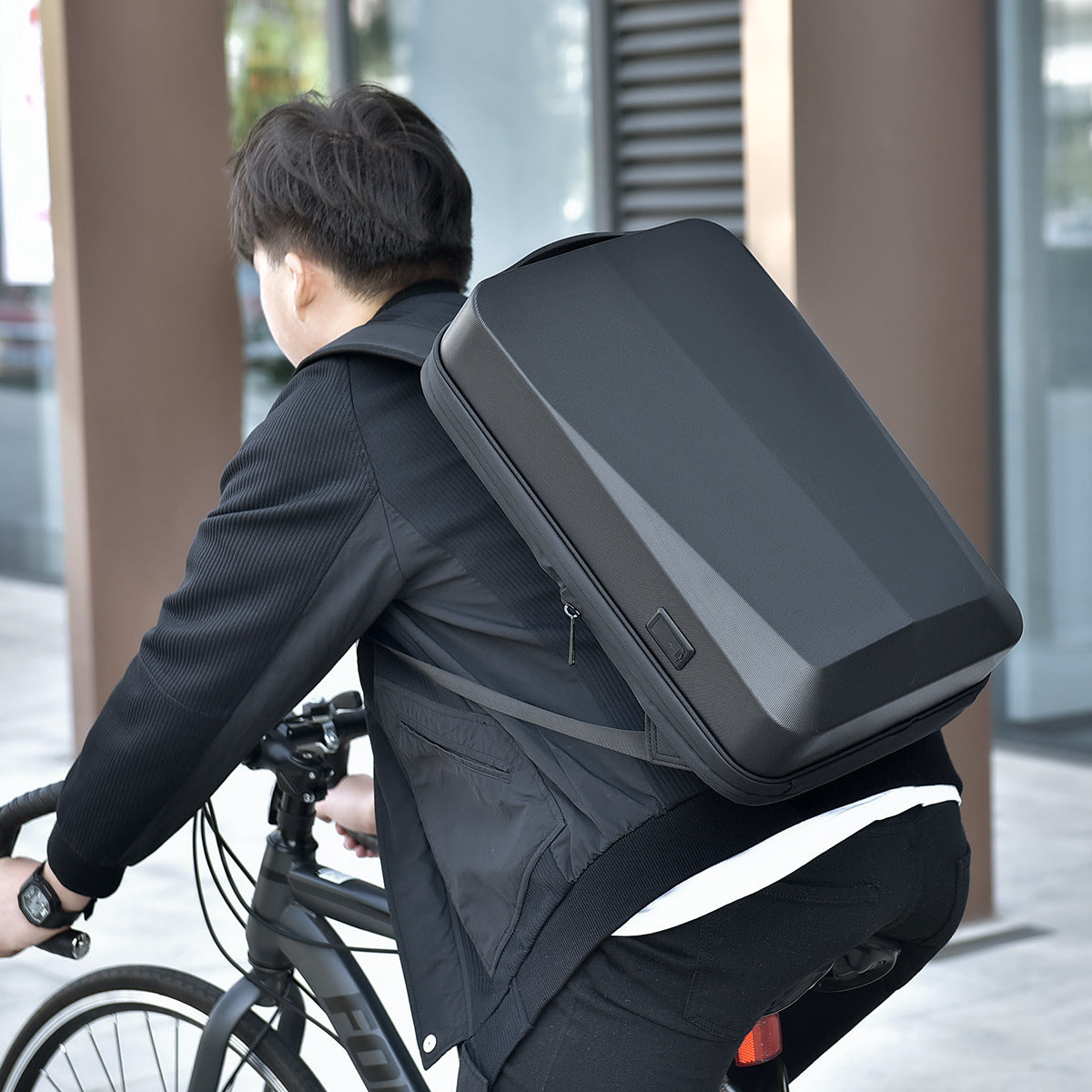 Business Large Capacity Waterproof Leisure Hard Backpacks