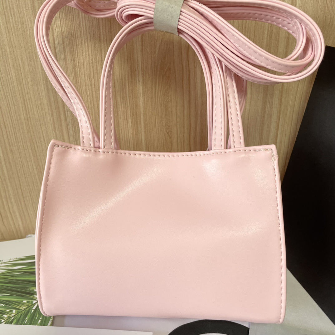 Women's Niche Three-dimensional Embossed Letter Simplicity Bags
