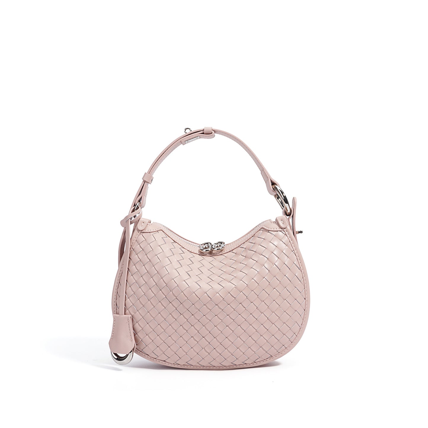 Women's Woven Leather Selenodont Simple Underarm Crossbody Bags