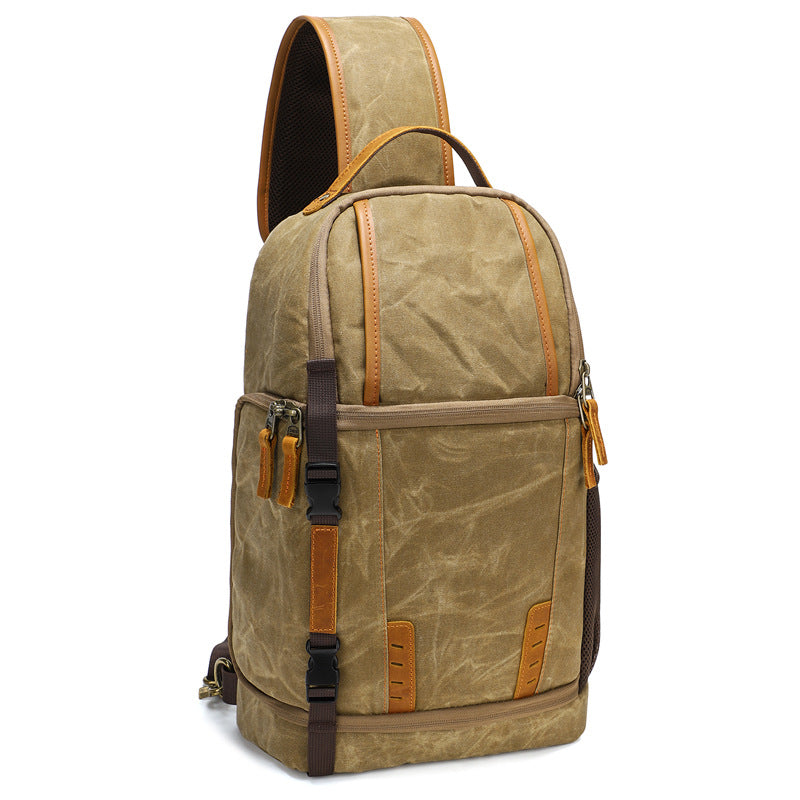 Fashion Trendy Canvas Leisure Waterproof Packet Bags