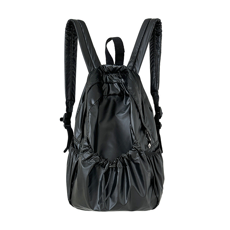 Soft Leather High-grade Sier Korean Niche Backpacks
