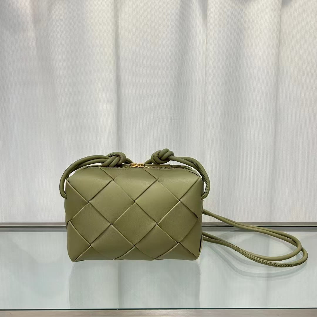 Women's Design Genuine Leather Classic Style Rhombus Crossbody Bags