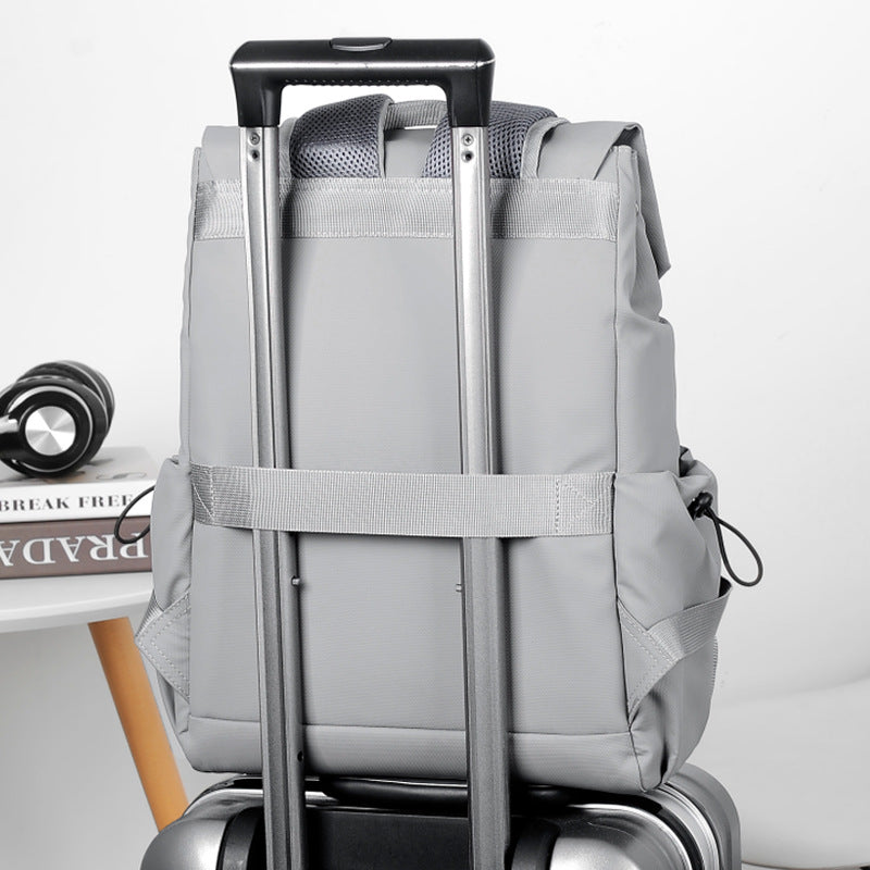 Flip Trendy College Large Capacity Three-dimensional Backpacks
