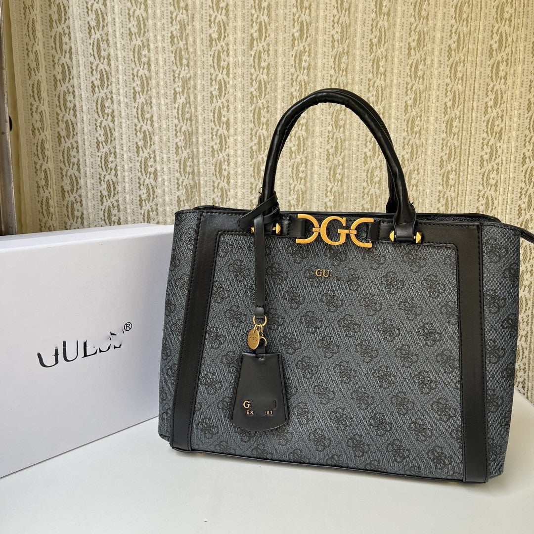 Women's Large Capacity Double Ornaments Printing Fashion Shoulder Bags