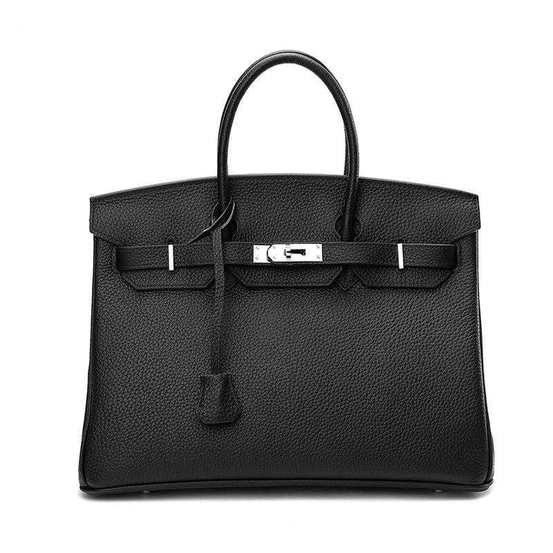 First Layer Cowhide Portable Fashion Genuine Handbags