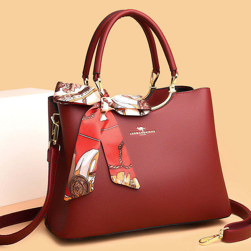 Women's Soft Leather Fashion To Give Mom Tote Bags