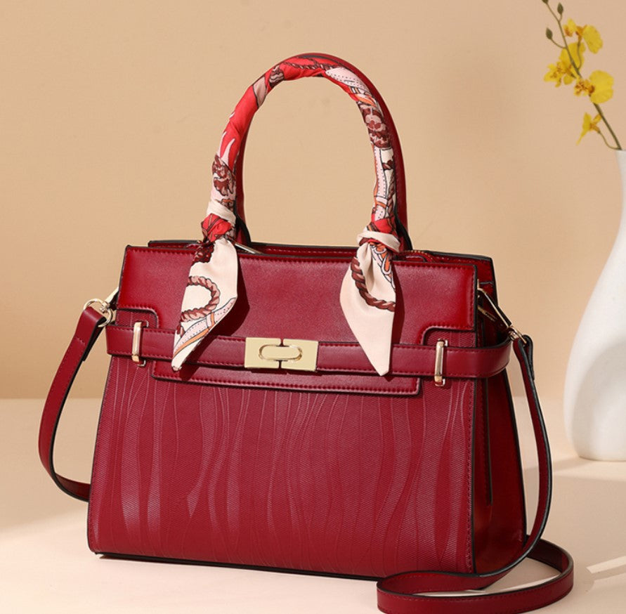 Texture Wedding Female Bride Style Large Bags