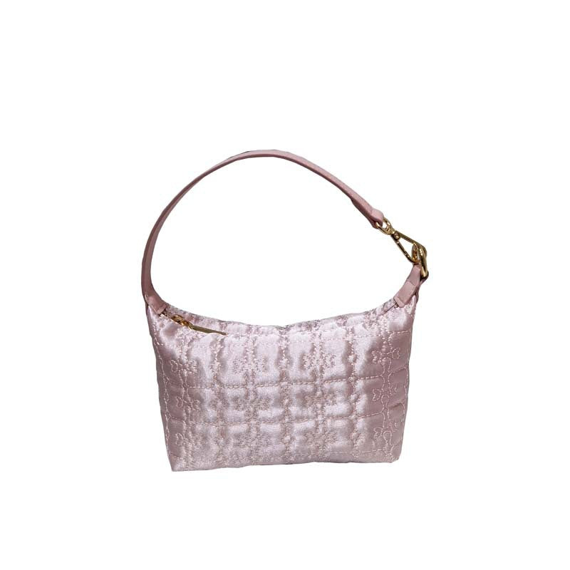 Women's Style Niche Pink Satin Lunch Box Bags