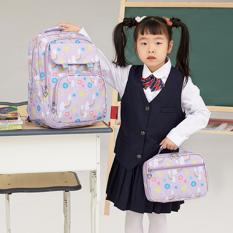 Women's Two-piece Set Cute Printed Waterproof For Backpacks