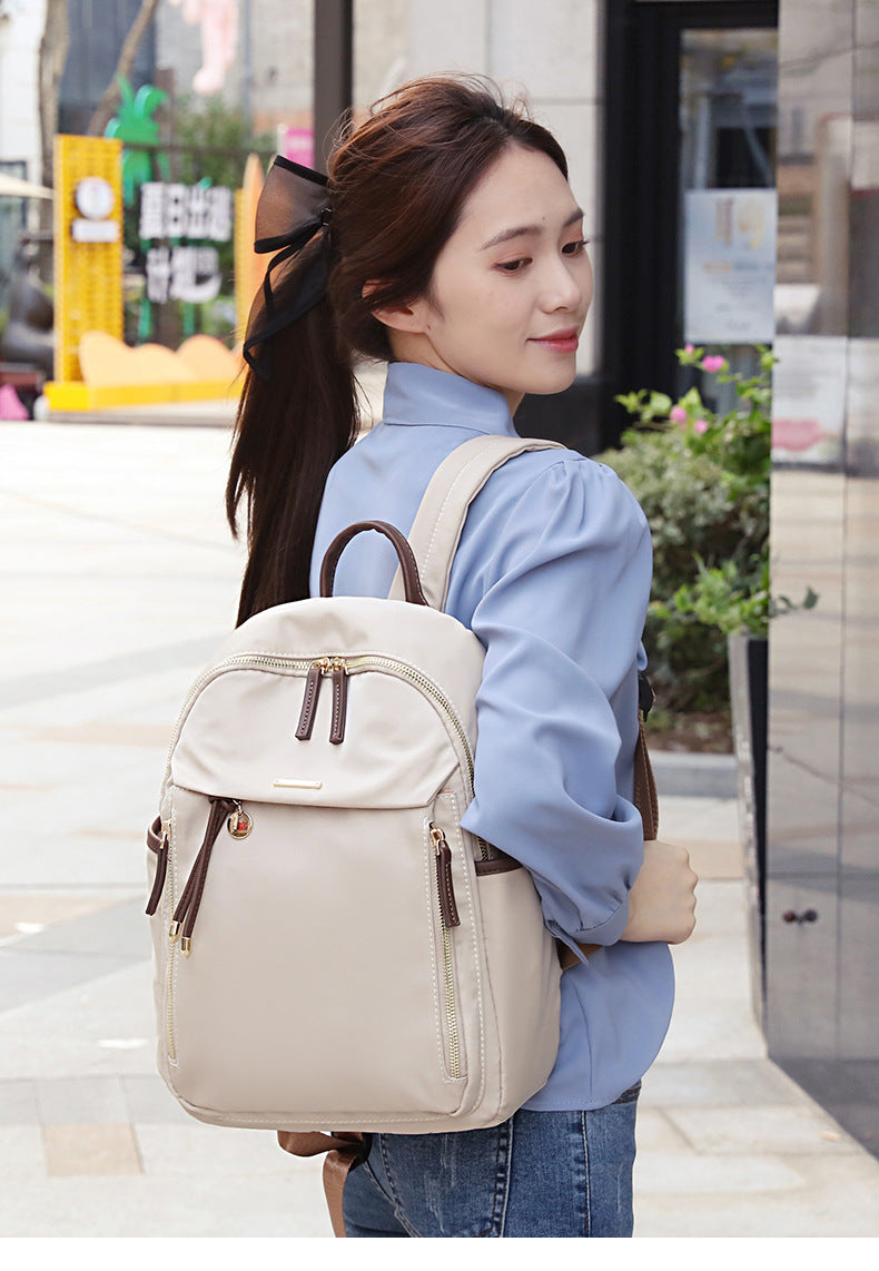 Women's Versatile Large Capacity Oxford Cloth Portable Traveling Backpacks