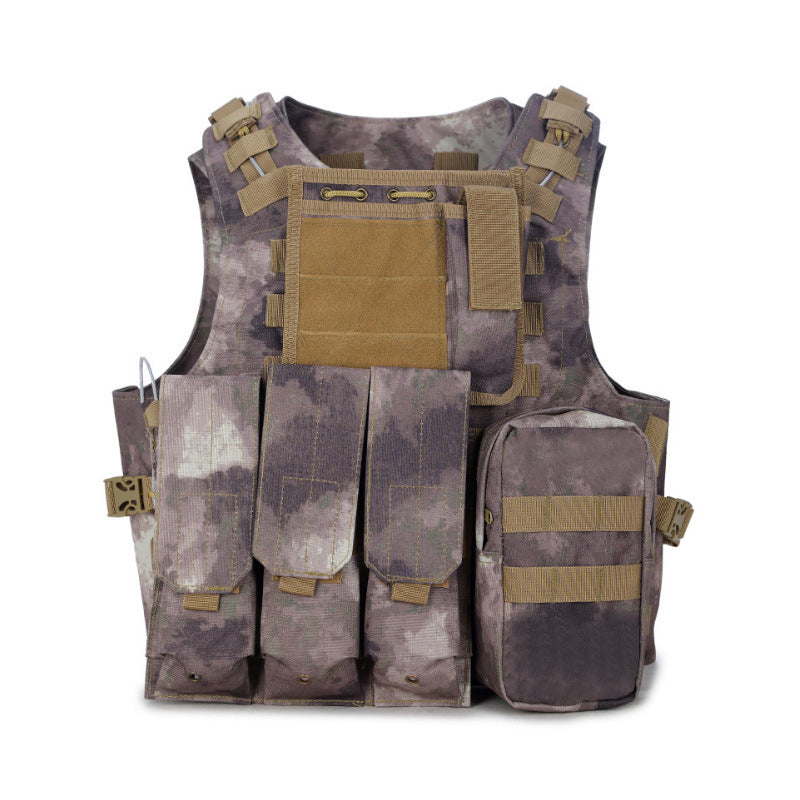 Amphibious Vest Field Camouflage Self-defense Combat Sports Backpacks
