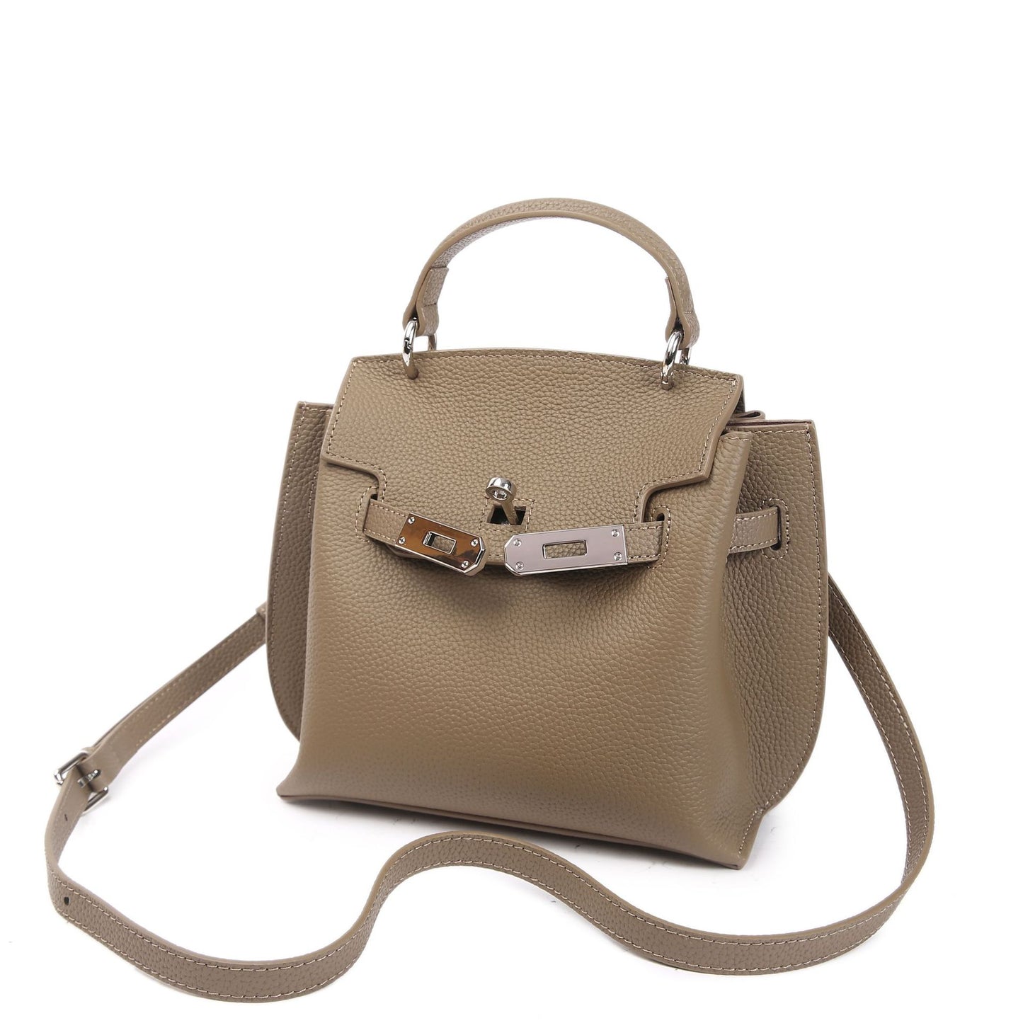 Women's Layer Cowhide One Minority Fashion Generous Shoulder Bags