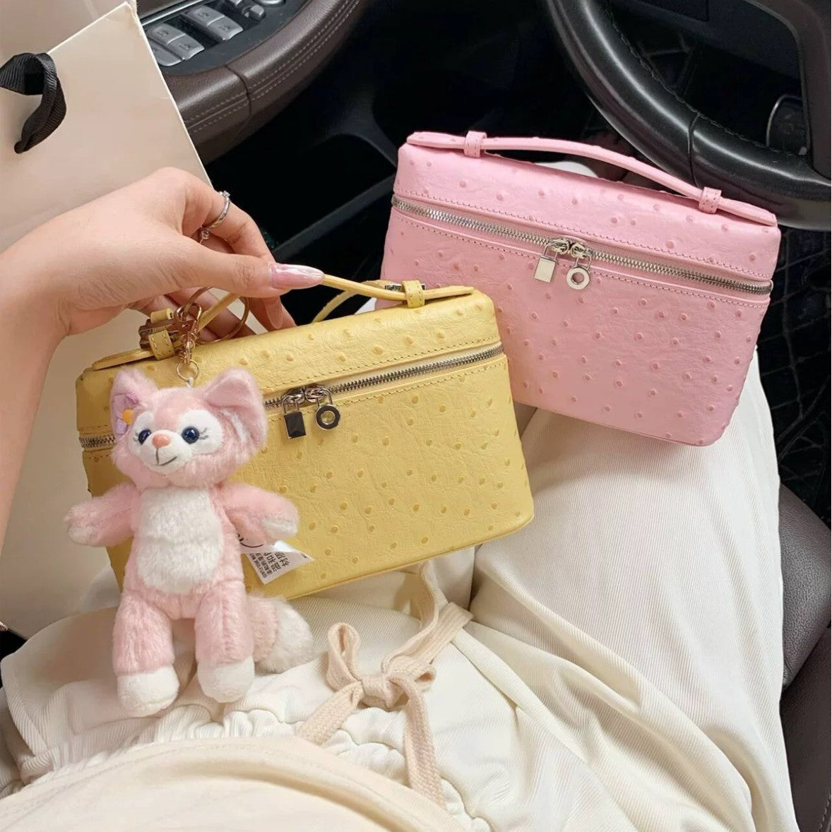 Women's High Sense Crocodile Pattern Fashion Commuter Crossbody Bags