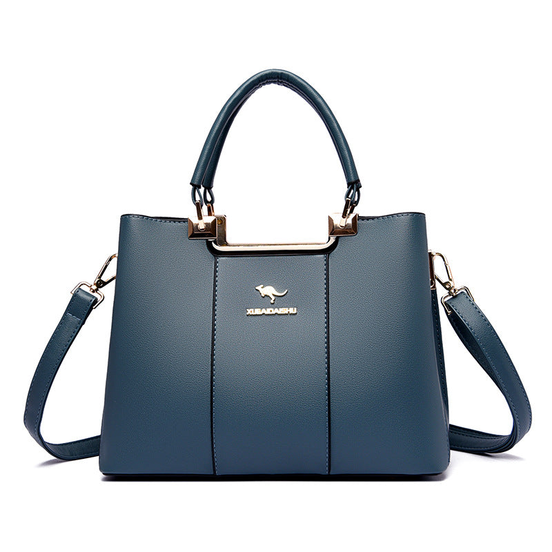 Korean Style Fashion Soft Leather Large Shoulder Bags